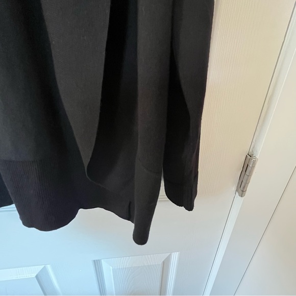 Women's Verve Ami Black Open Front Sweater Cardigan, Black, Medium - Picture 3 of 8